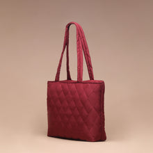 Load image into Gallery viewer, Tas Tote Wanita Silvertote Mia Pillow Maroon