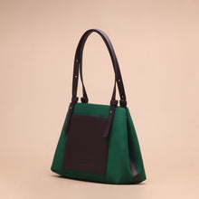 Load image into Gallery viewer, Silvertote Tas Tote Wanita Bella Totebag Green Coffee