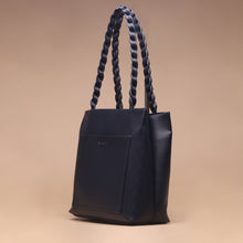 Load image into Gallery viewer, Tas Tote Wanita Silvertote Nathalie Navy