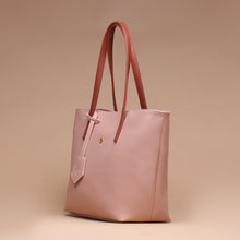 Load image into Gallery viewer, Indah Tote Bag Pink Brown
