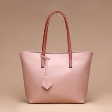 Load image into Gallery viewer, Indah Tote Bag Pink Brown
