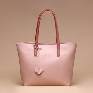 Indah Tote Bag Pink Brown