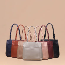 Load image into Gallery viewer, Tas Tote Wanita Silvertote Nathalie Navy
