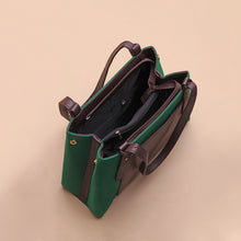 Load image into Gallery viewer, Silvertote Tas Tote Wanita Bella Totebag Green Coffee
