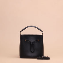 Load image into Gallery viewer, Suri Mini Bucket Bag Black
