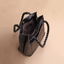 Load image into Gallery viewer, Tas Tote Wanita Silvertote Nathalie Black
