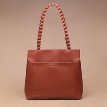Load image into Gallery viewer, Tas Tote Wanita Silvertote Nathalie Brown
