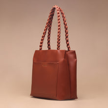 Load image into Gallery viewer, Tas Tote Wanita Silvertote Nathalie Brown
