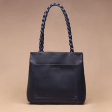 Load image into Gallery viewer, Tas Tote Wanita Silvertote Nathalie Navy
