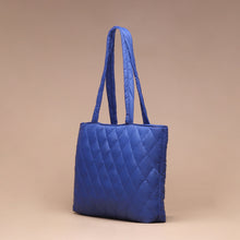 Load image into Gallery viewer, Tas Tote Wanita Silvertote Mia Pillow Blue Electric
